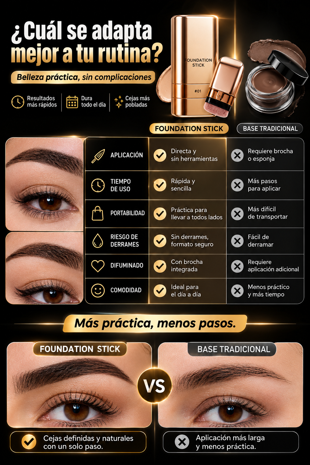 GlowStick 2 en 1 – Base y Contorno en Barra
