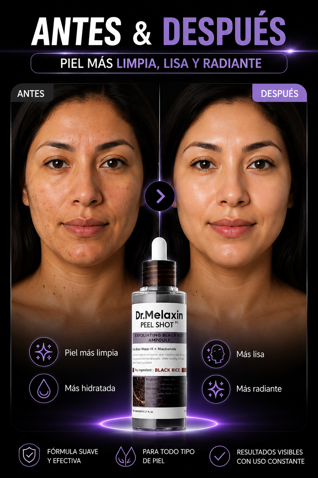 Dr. Melaxin - Tratamiento Exfoliante para una Piel Radiante