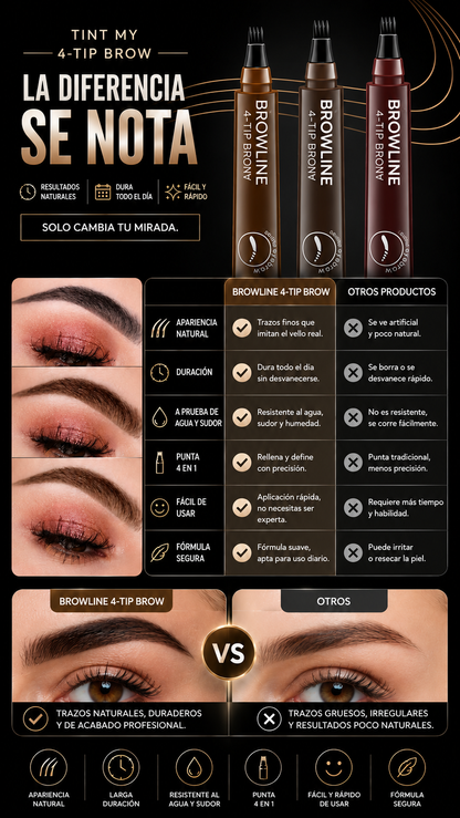 BROWLINE - Efecto Microblading 72H